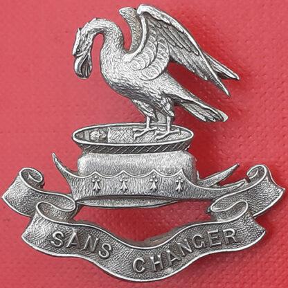 17th / 20th Battalions King's ( Liverpool ) Regiment  (Liverpool Pals) - Hallmarked 1914 Silver Cap Badge.