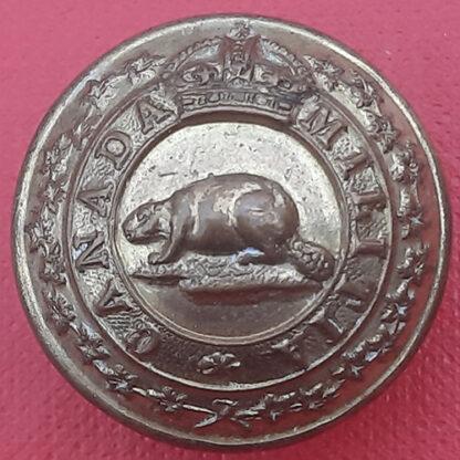 (Canadian Milita) King's Crown 26mm Gilding Metal Button.