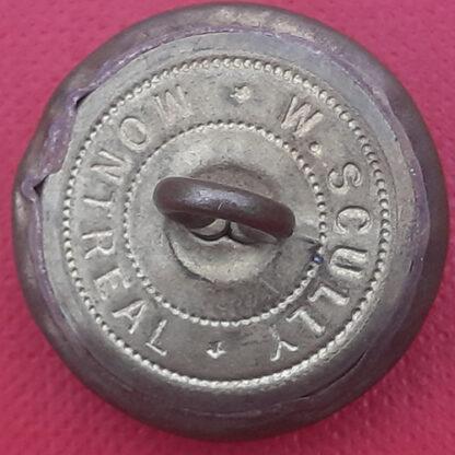 ( Canada) Canadian Army Dental Corps - King's Crown 25mm Gilding Metal Button. - Image 2