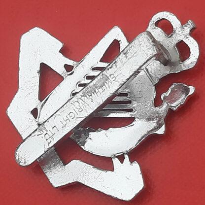 The North Irish Horse - Silver Anodised Cap Badge. - Image 2