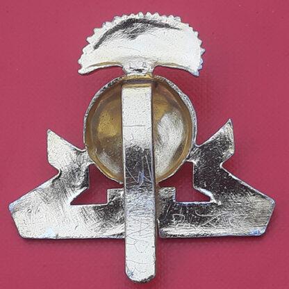 The Lancashire Fusiliers - Gold & Silver Anodised Cap Badge. - Image 2
