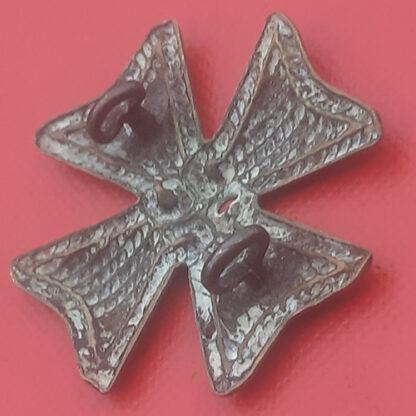 Royal Malta Artillery  - Gilding Metal Shoulder Badge. - Image 2