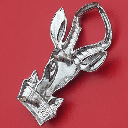 (South Africa) South African Infantry - Chromed Cap Badge. - Image 2