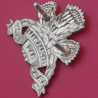 (South Africa) South African Special Service Battalion - Gilding Metal Cap Badge. - Image 2