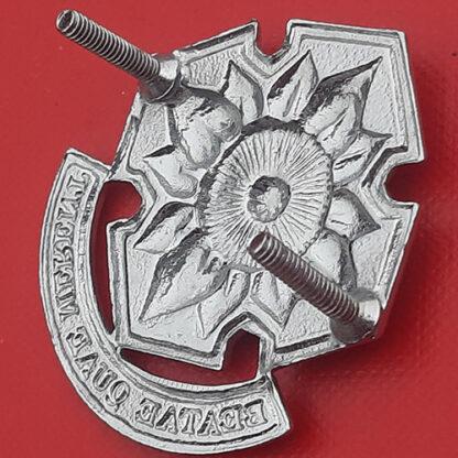(South Africa) South African Women's College - Chromed Cap Badge. - Image 2