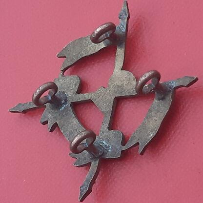(India) 2nd (His Excellency's)  Own Nizam Lancers  - Gilding Metal Cap Badge. - Image 2