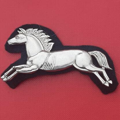 5th Iniskilling Dragoon Guards - White Metal Arm Badge.