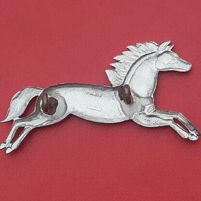 5th Iniskilling Dragoon Guards - White Metal Arm Badge. - Image 2