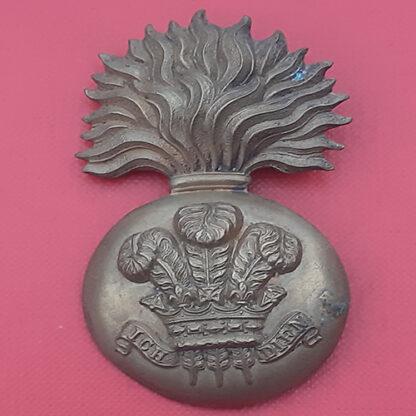 The Royal Welsh Fusiliers - Gilding Metal Glengarry Badge.