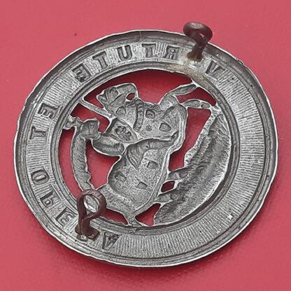 6th Fifeshire Volunteer Battalion ( The Black Watch) - White Metal Cap Badge. - Image 2