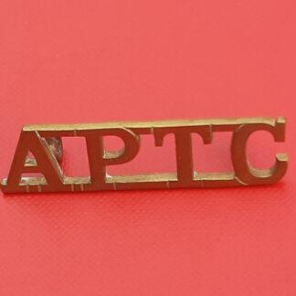 The Army Physical Training Corps - Gilding Metal Shoulder Title.