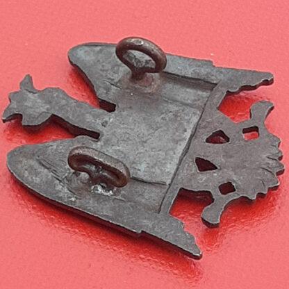 The Bedfordshire Yeomanry - Bronzed Officer's Serice Dress Collar Badge. - Image 2