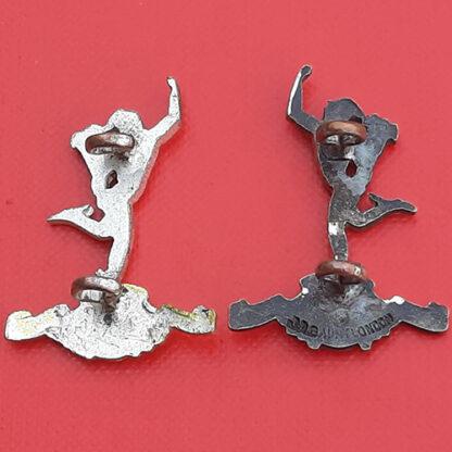 The Corps Of Royal Signals - Officer's Bi Metal Collar Badges. - Image 2