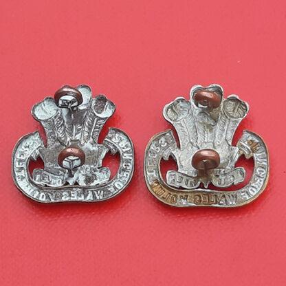 The West Yorkshire / Leinster Regiment - Bi Metal Collar Badges. - Image 2