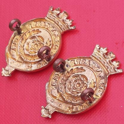 The Duke Of Lancaster's Own Yeomanry - Gilding Metal Collar Badges. - Image 2