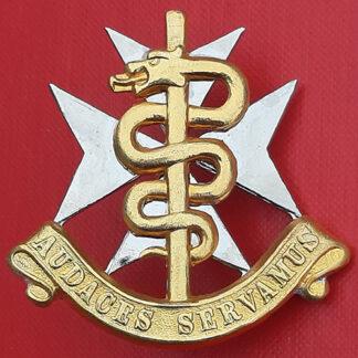 (South Africa) The South African Medical Services - Bi Metal Cap Badge.