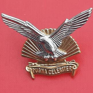 (South Africa) The Durban Regiment - Bi Metal Cap Badge.