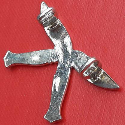 The Gurkha Staff Band - Chromed Cap Badge. - Image 2