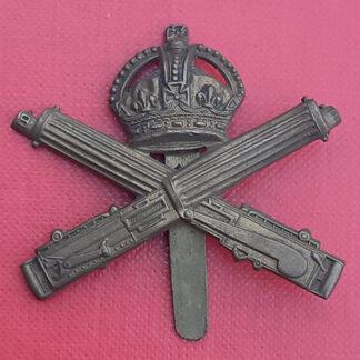 The Machine Gun Corps - King's Crown Gilding Metal Cap Badge.