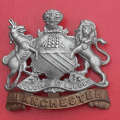 The Manchester Regiment - Bi Metal (Lambourne) Cap Badge.