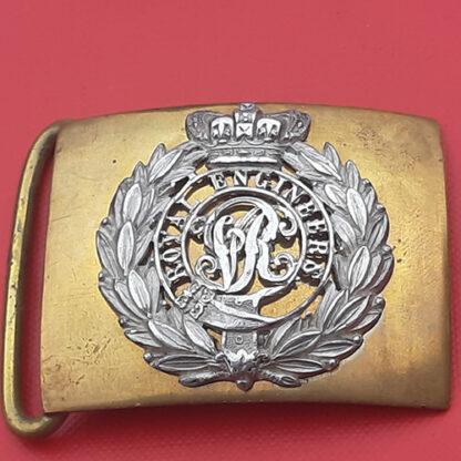 The Royal Engineers  - Queen Victoria's Crown Waist Belt Clasp.