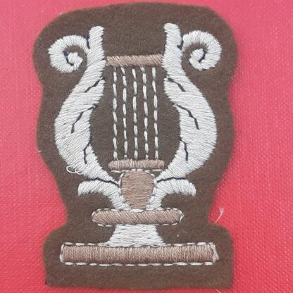 British Army Bandsman - Woven Cloth Trade Badge.