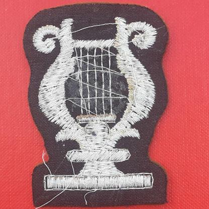 British Army Bandsman - Woven Cloth Trade Badge. - Image 2