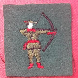 North Midland District - Woven Cloth Formation Badge.
