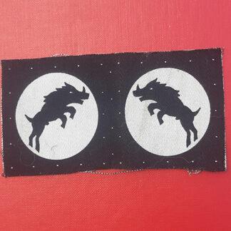 30th Corps - Printed Cloth Formation Badges.