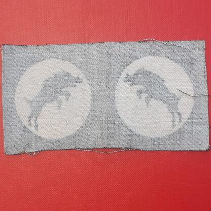 30th Corps - Printed Cloth Formation Badges. - Image 2