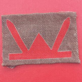 53rd Welsh Division - Printed Formation Badge.