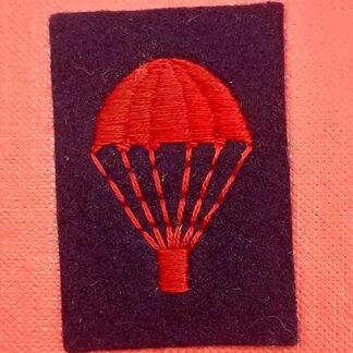 British Army Parachutist - Woven "Light Bulb" Badge.
