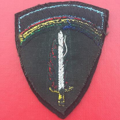 Supreme Headquarters Allied Expeditionary Force (S.H.A.E.F) - Woven Cloth Badge. - Image 2