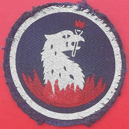 219th Indepedant Infantry Brigade - Painted Cloth Formation Badge.