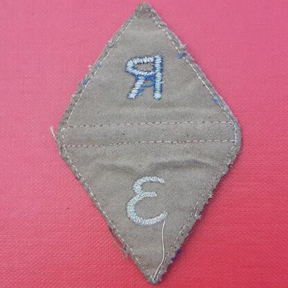 21st (Eltham) Battalion R Sector 3rd Bn County Of London Home Guard - WW2 Woven Cloth Badge. - Image 2