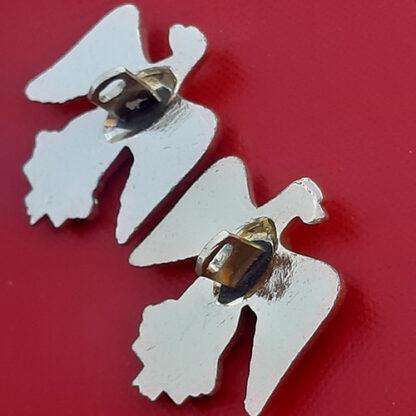 The Essex Regiment - Gold Anodised Collar Badges. - Image 2