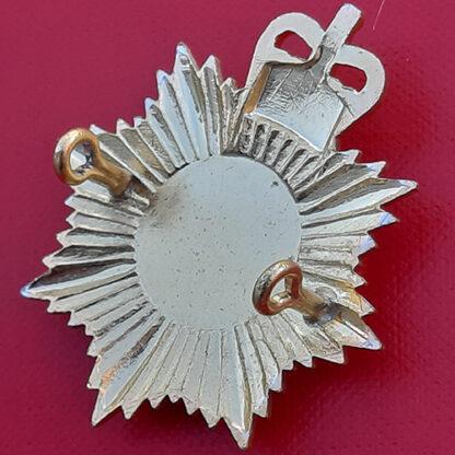 The Alderney Militia - Gold Anodised Cap Badge. - Image 2