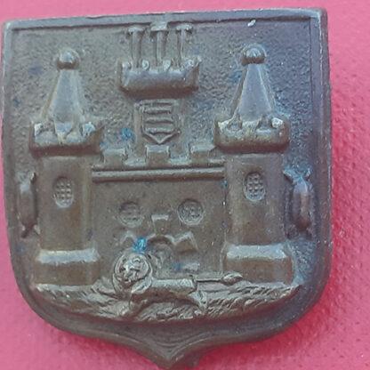 The East Surrey Regiment - Gilding Metal Collar Badge.