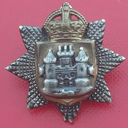 The East Surrey Regiment - Bi  Metal Collar Badge.