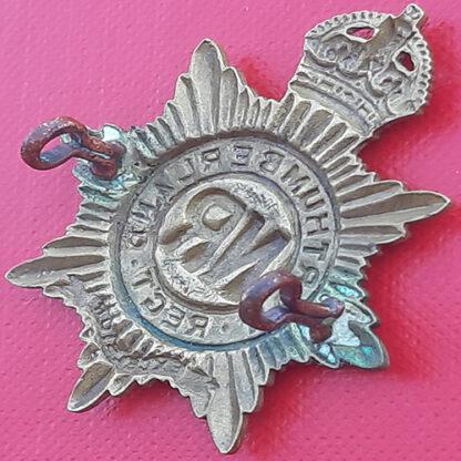 (Canada) The Northumberland Regiment - King's Crown Gilding Metal Cap Badge. - Image 2