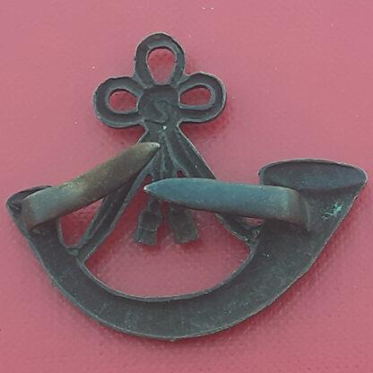 The Oxfordshire & Buckinghamshire Light Infantry - Officer's Service Dress Bronze Cap Badge. - Image 2