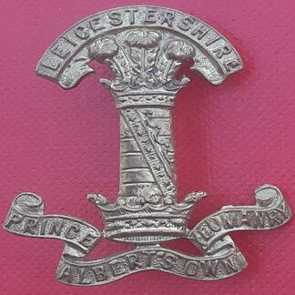 The Leicestershire Yeomanry - Gilding Metal Cap Badge.