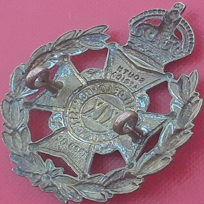 19th County Of London St. Pancras - King's Crown Gilding Metal Cap Badge. - Image 2