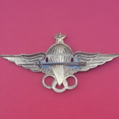 Egypt Parachute Instructor 3rd Class - Metal Beret Badge. - Image 2