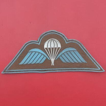 Belgium Airborne Parachute - Plastic On Cloth Wing.