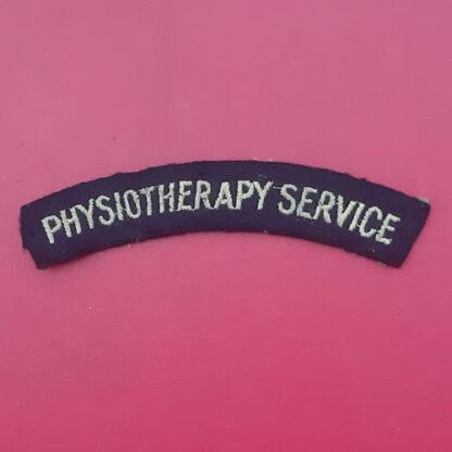 Physiotherapy Service ( Home Front ) - Cloth Shoulder Title.