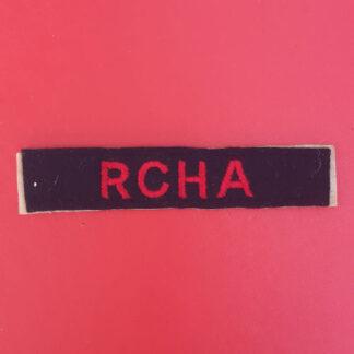 (Canada) Royal Canadian Horse Artillery - Cloth Shoulder Title.