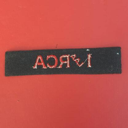 (Canada) 1st Light Anti Aircraft Royal Canadian Artillery - Cloth Shoulder Title. - Image 2