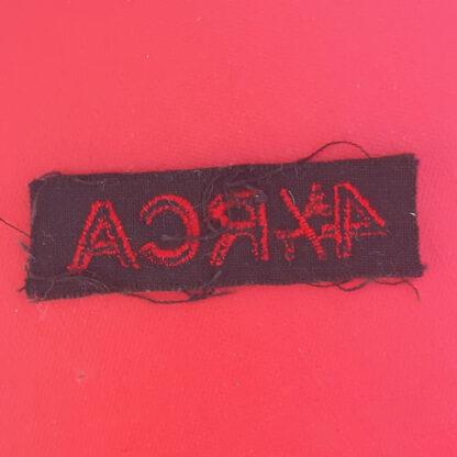 (Canada) 4th Anti Tank Royal Canadian Artillery - Cloth Shoulder Title. - Image 2