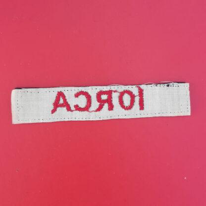 (Canada) 10th Royal Canadian Artillery - Cloth Shoulder Title. - Image 2